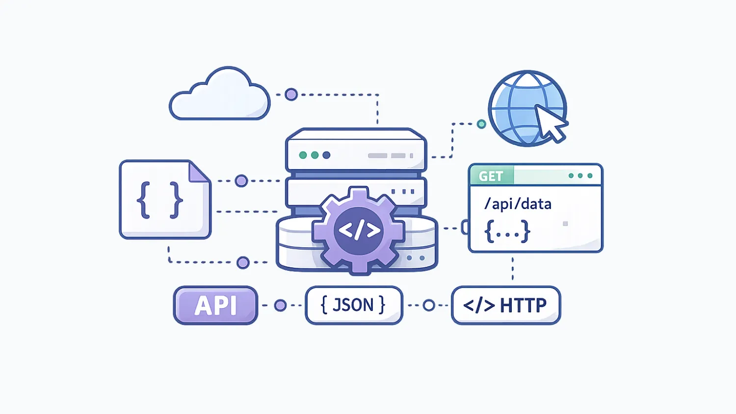 Diagrama de una API REST